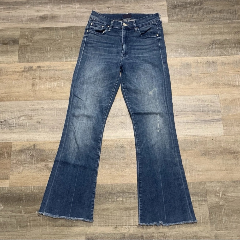 MOTHER Blue Ankle & Cropped Jeans